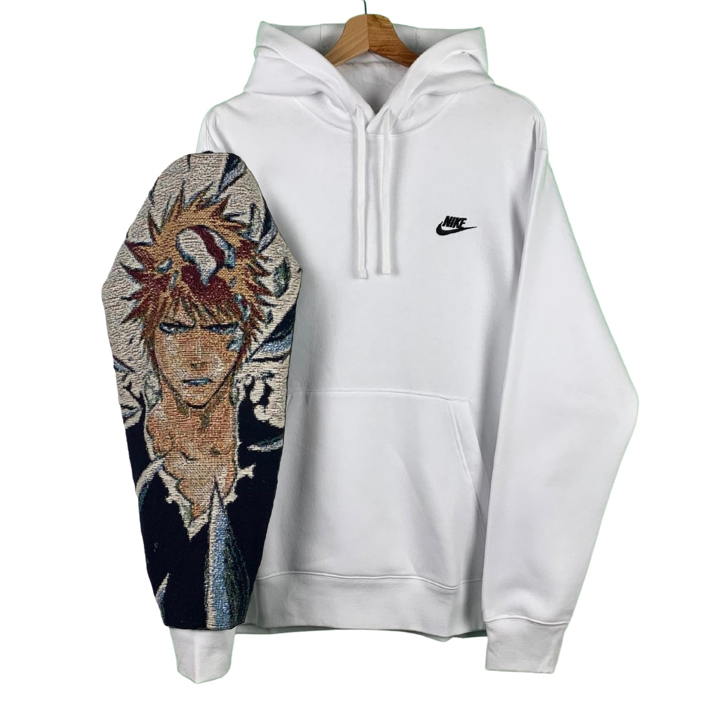 Nike Club Fleece Hoodie Bleach Ichigo - All Sizes