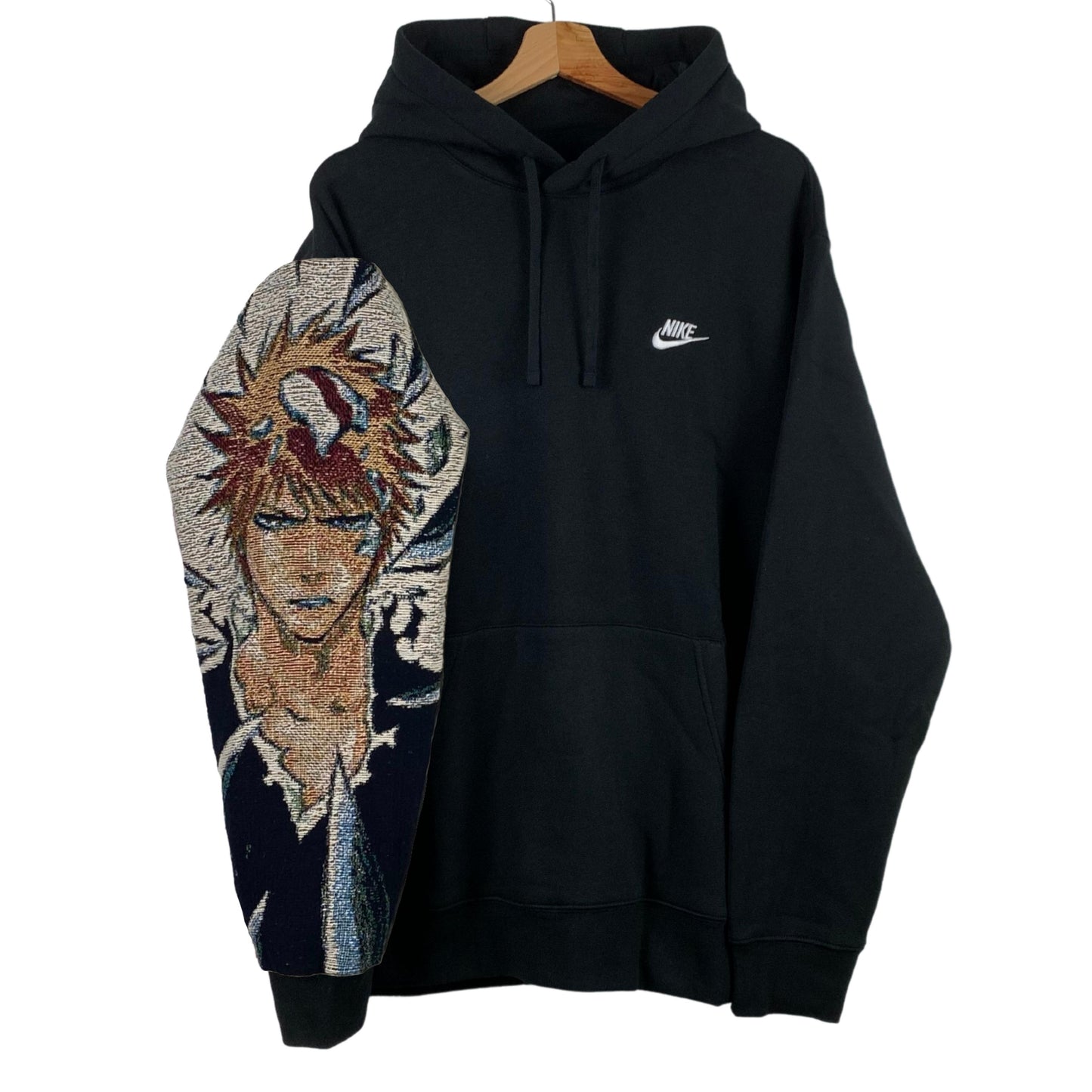Nike Club Fleece Hoodie Bleach Ichigo - All Sizes