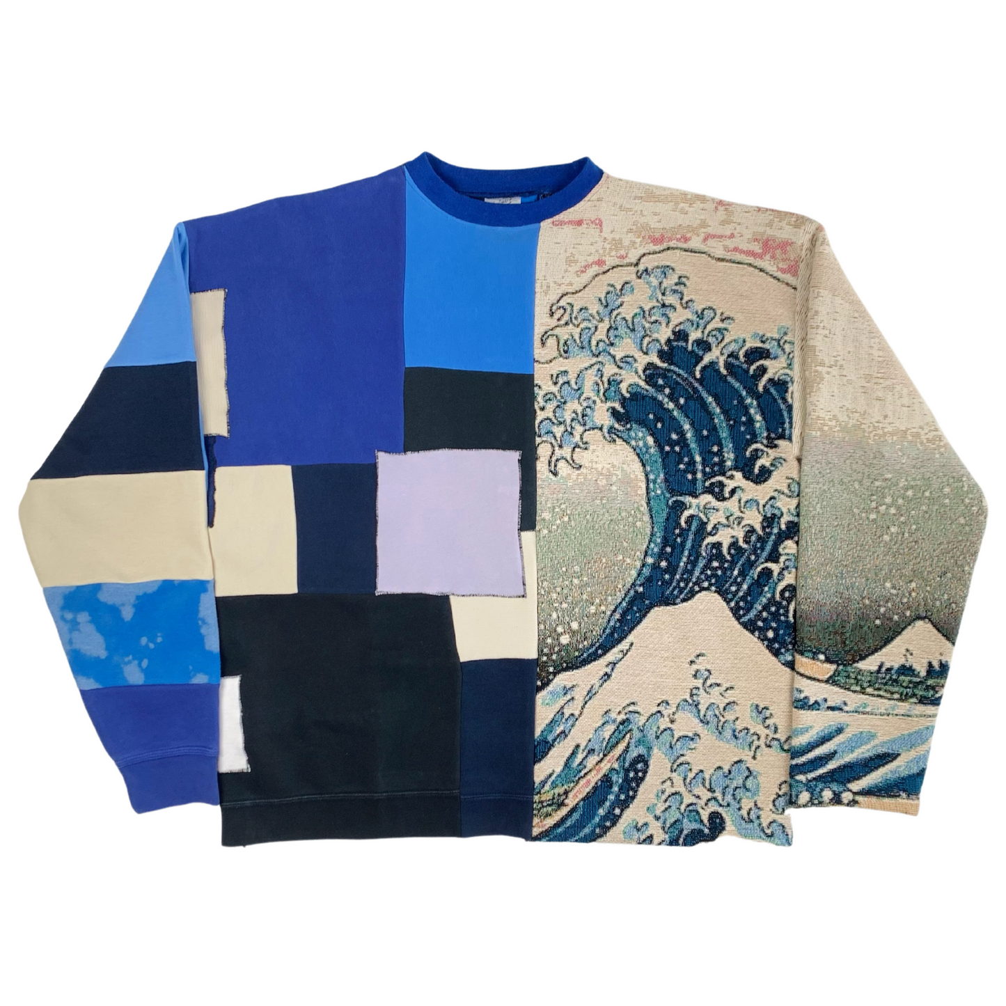 Customizer Crewneck The Great Wave of Kanagawa - XL