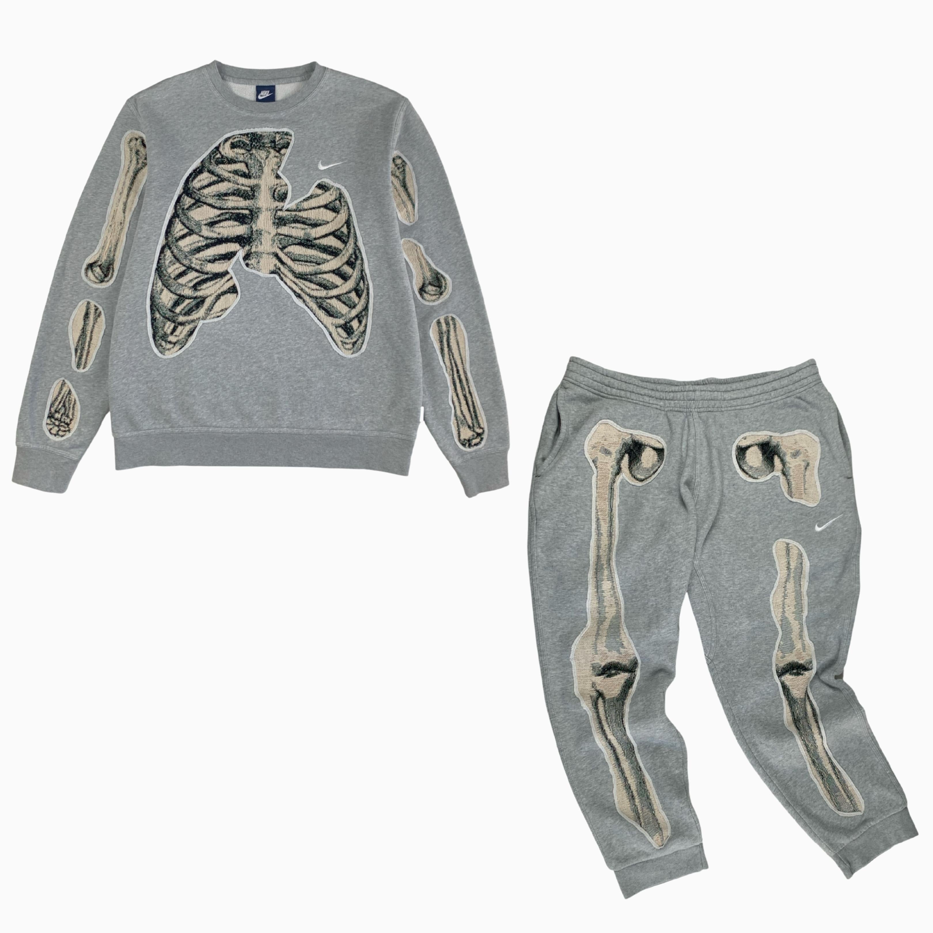 Nike hot sale skeleton tracksuit