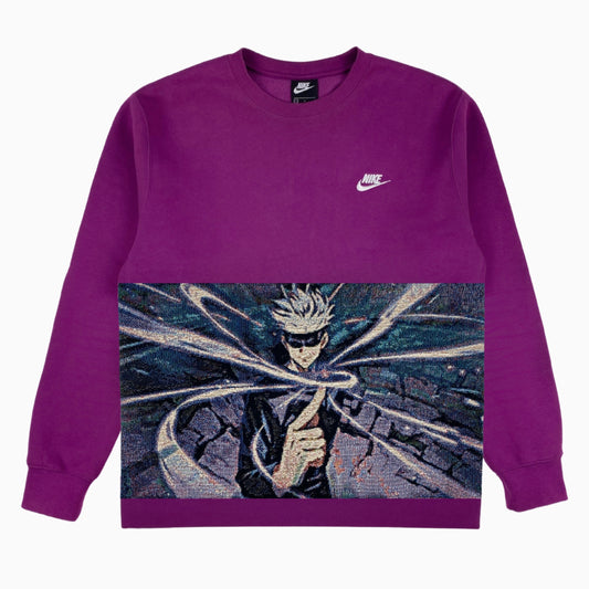 Nike Crewneck Jujutsu Kaisen Gojo - L